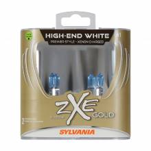 Sylvania Automotive A7275283513 Sylvania H1 Silverstar Zxe Gold Halogen Headlight Bulb, 2 Pack