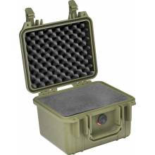Pelican 1300 Protector Case With Foam - OD Green