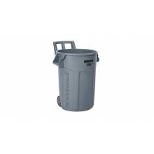 Rubbermaid 2179403 VENTED WHEELED BRUTE® CONTAINER, 32 GAL GRAY