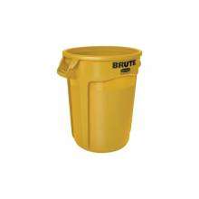 Rubbermaid FG263200YEL VENTED BRUTE® 32 GAL YELLOW