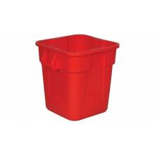 Rubbermaid FG352600RED BRUTE® 28 GAL SQUARE CONTAINER RED