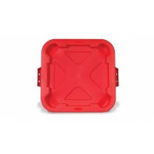 Rubbermaid FG352900RED BRUTE® SQUARE SNAP LOCK® LID RED