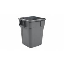 Rubbermaid FG353600GRAY BRUTE® 40 GAL SQUARE CONTAINER GRAY