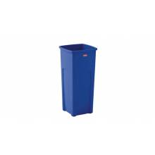 Rubbermaid FG356973BLUE UNTOUCHABLE® 23 GAL SQUARE RECYCLING BLUE