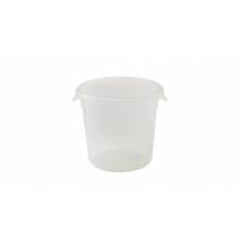 Rubbermaid FG572124CLR ROUND STORAGE CONTAINER 4 QT CLEAR