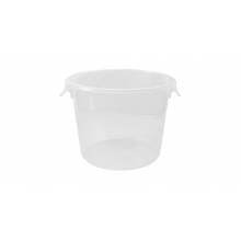 Rubbermaid FG572324CLR ROUND STORAGE CONTAINER 6 QT CLEAR