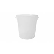 Rubbermaid FG572824CLR ROUND STORAGE CONTAINER 22 QT CLEAR