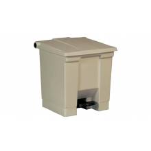 Rubbermaid FG614300BEIG LEGACY STEP-ON CONTAINER 8 GAL BEIGE