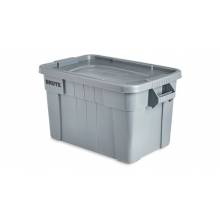 Rubbermaid FG9S3100GRAY BRUTE® 20 GAL TOTE WITH LID, GRAY