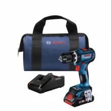 Bosch GSB18V-800CB14 18V Brushless Compact Hammer Drill Driver, Connected Ready w/ (1) 4.0 Ah CORE Compact Battery