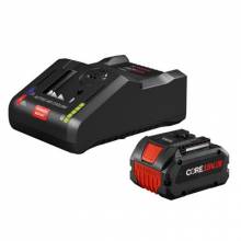 Bosch GXS18V-19N16 CORE18V® High Power Starter Kit with (1) CORE18V® 6 Ah High Power Battery and (1) GAL18V-160C 18V Turbo Battery Charger