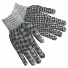 MCR Safety 9662LM Cotton/Polyester 2 Dots Gray (1DZ)