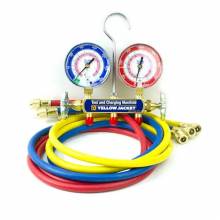 Yellow Jacket 42034 Manifold with 60" PLUS II hose, standard fittings,, psi, R22/404A/410A, °C