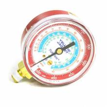 Yellow Jacket 49015 2-1/2" Class B Pressure Gauge, Red °F, 0-500 psi, 1/8" NPT Male connection, R-22/134A/404A