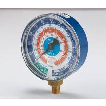 Yellow Jacket 49212 3-1/8" Dry Compound Certified Gauge, Blue,°F, R417A/422A/422D