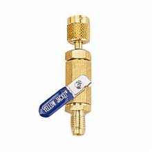 Yellow Jacket 93844 Compact Ball valve 1/4" SAE Male flare x Female flare