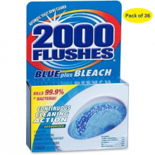 WD-40 2000 Flushes Blue/Bleach Bowl Cleaner Tablets (20801)