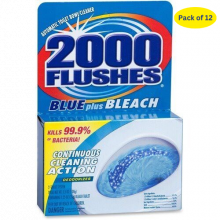 WD-40 20801 (208017) 2000 Flushes Blue/Bleach Bowl Cleaner Tablets