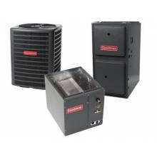 Goodman 1.5 Ton 13 SEER 96% AFUE 60,000 BTU Goodman Gas Furnace and Air Conditioner System - Upflow (GSX-CAPF-GMES)