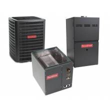 Goodman 1.5 Ton 14.5 SEER 80% AFUE 60,000 BTU Goodman Gas Furnace and Air Conditioner System - Upflow (GSX140-CAPF36-GMES80)