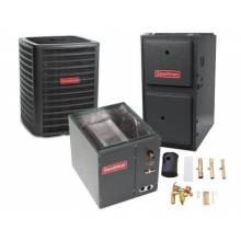 Goodman 1.5 Ton 14 SEER 96% AFUE 100,000 BTU Goodman Gas Furnace and Air Conditioner System - Upflow (GSX-CAP-GME-TX2)