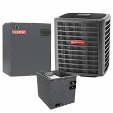 Goodman 2 Ton 17 SEER2 Two Stage Goodman Heat Pump Variable Speed Air Conditioner System - Upflow (GSZC-CAPT-MBVC)