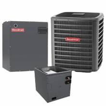 Goodman 2 Ton 17 SEER2 Two Stage Goodman Heat Pump Variable Speed Air Conditioner System - Upflow (GSZ-CAPT-MBVC)