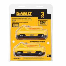 Dewalt DCB230-2  20V MAX* Compact 3Ah Battery 2-Pack