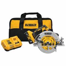 Dewalt DCS574W1  20V MAX* XR® Cordless Brushless 7-1/4 in Circular Saw With Power Detect Tool Technology