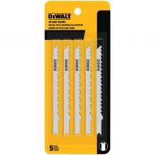 Dewalt DW3710-5 4" 10Tpi Fine Finish Wood Cut Cobalt J-Saw Bld (25 EA)