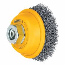 Dewalt DW4910 3"X5/8"-11 Knotted Cup Brush Carbon Stee