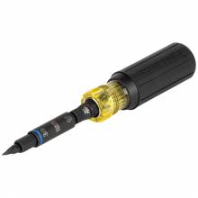 Klein Tools 32500HD Impact Rated Multi-Bit Screwdriver / Nut Driver, 11-in-1