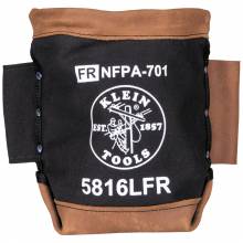 Klein Tools 5816LFR Bolt Bag, Flame-Resistant Canvas and Leather