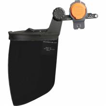 Klein Tools 60473 Face Shield, Safety Helmet and Cap-Style Hard Hat, Gray Tint