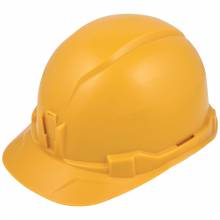 Klein Tools 60535 Hard Hat, Non-Vented, Cap Style, Yellow