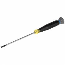 Klein Tools 6254 1/8-Inch Slotted Precision Screwdriver, 4-Inch Shank