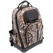 Klein Tools 62800BPCAMO Tradesman Pro™ XL Tool Bag Backpack, 40 Pockets, Camo