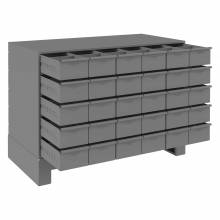 Durham 027-95 DRAWER CABINET WITH BASE, 30 XL DRAWERS