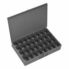 Durham 107-95 LARGE STEEL COMPARTMENT BOX, 32 OPENING