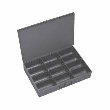 Durham 115-95 LARGE STEEL COMPARTMENT BOX, 12 OPENING