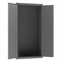 Durham 3501-BDLP-95 CUSTOMIZABLE, 14 GAUGE, CABINET WITH LOUVERED PANEL , 36 X 24 X 72