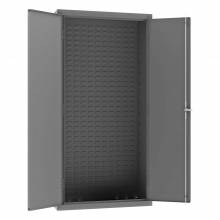 Durham 3602-BLP-95 CUSTOMIZABLE CABINET WITH LOUVERED PANEL , 36 X 18 X 72