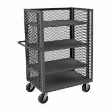 Durham 3ST-EX3048-3AS-95 3 SIDED TRUCK, 3 ADJUSTABLE SHELVES, 30 X 48