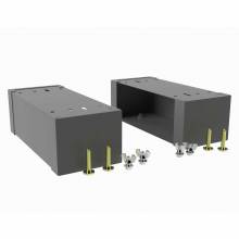 Durham LS-12-95 BASE FOR 12″ DEEP PRODUCTS, BOX STYLE, LEVELING FEET, MOUNTING HARDWARE INCLUDED, GRAY