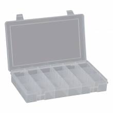 Durham SP18-CLEAR SMALL, PLASTIC COMPARTMENT BOX, 18 OPENING