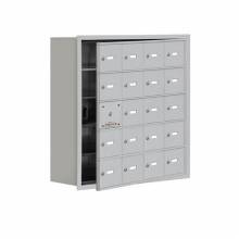 Mailboxes 19158-20RK Salsbury Recessed Mounted Cell Phone Locker with 20 A Doors (19 usable) - Keyed Locks