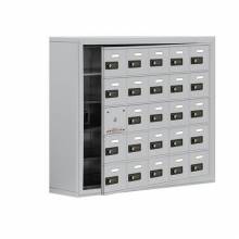 Mailboxes 19158-25SC Salsbury Surface Mounted Cell Phone Locker with 25 A Doors (24 usable) - Resettable Combination Locks