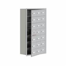 Mailboxes 19178-21RK Salsbury Recessed Mounted Cell Phone Locker with 21 A Doors (20 usable) - Keyed Locks