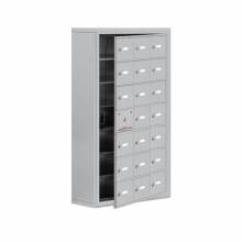 Mailboxes 19178-21SK Salsbury Surface Mounted Cell Phone Locker with 21 A Doors (20 usable) - Keyed Locks