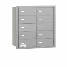 Mailboxes 3610RP Salsbury 4B+ Horizontal Mailbox - 10 B Doors -Rear Loading - Private Access